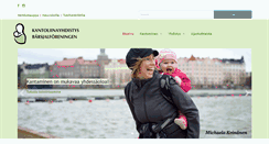 Desktop Screenshot of kantoliinayhdistys.fi